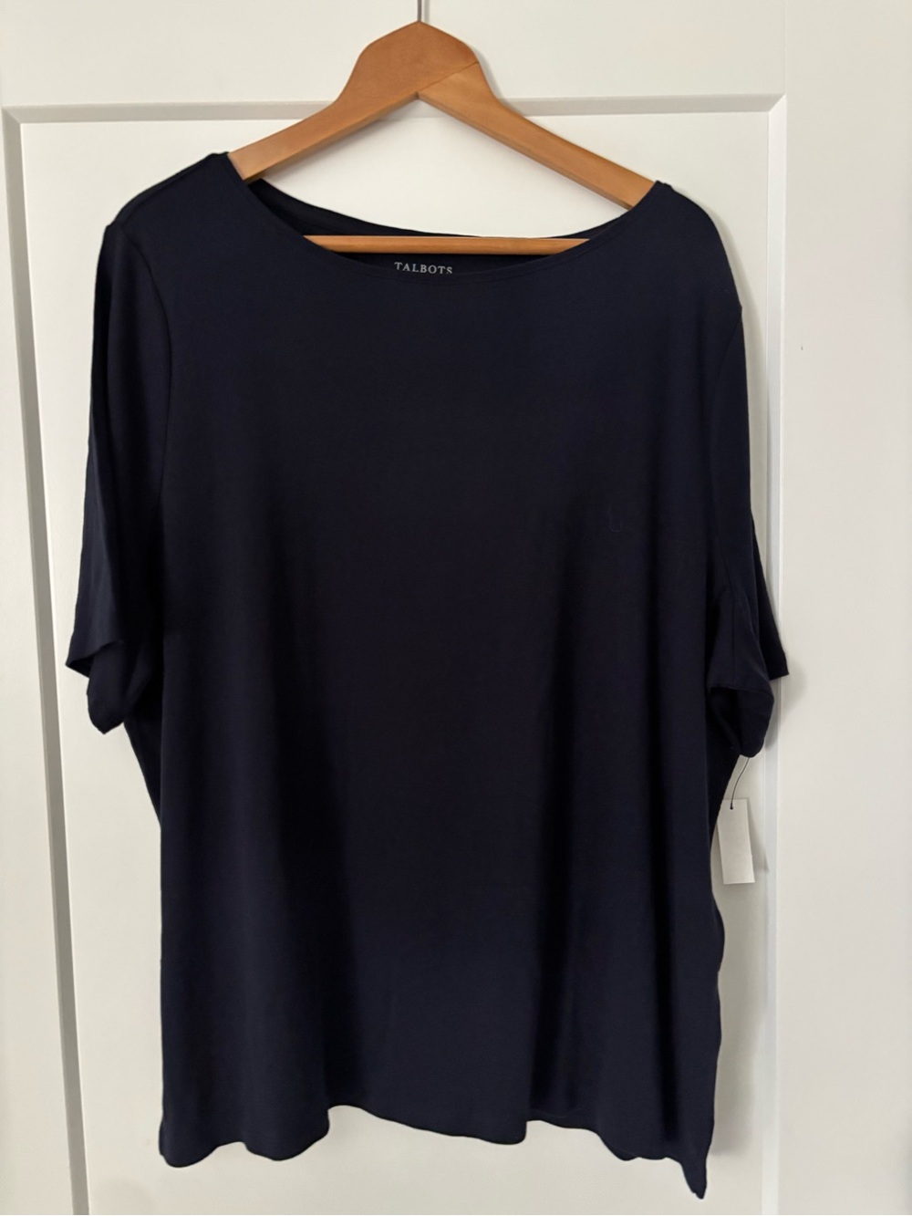 Talbots Relaxed Fit Navy Top